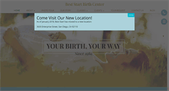 Desktop Screenshot of beststartbirthcenter.com